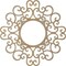 Ekena Millwork Reims Wood Fretwork Pierced Ceiling Medallion, Hickory, 16"OD x 6 1/8"ID x 1/4"T CMWP16X16X0250REHI - alternate 3